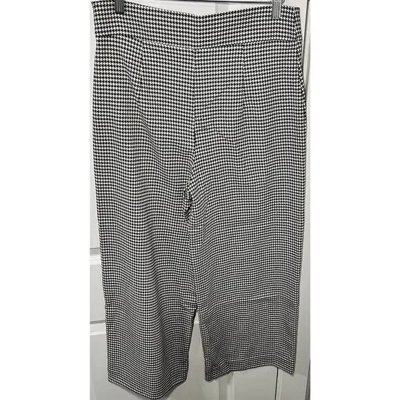 Women's Zara Vintage Black & White Pants Size S - Picture 2 of 4